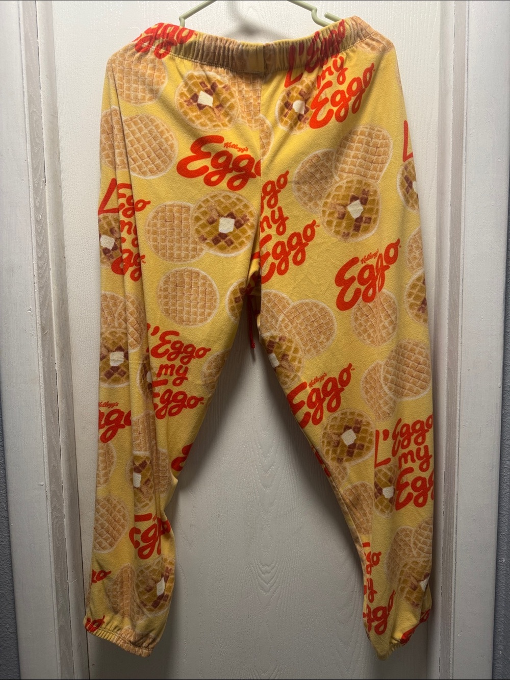 Eggo™ Yellow & Red Waffle-Print Women's Pajama Pants